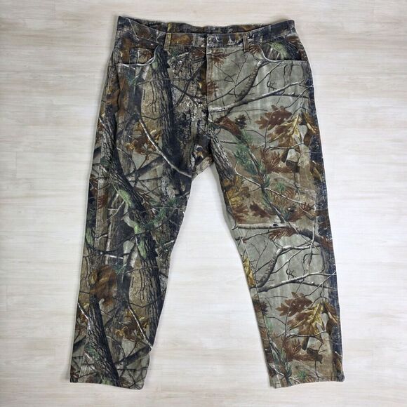 Wrangler Pro Gear Pants Mens 42 x 30 Camouflage Camo Hunting Outdoor Realtree - Picture 1 of 10